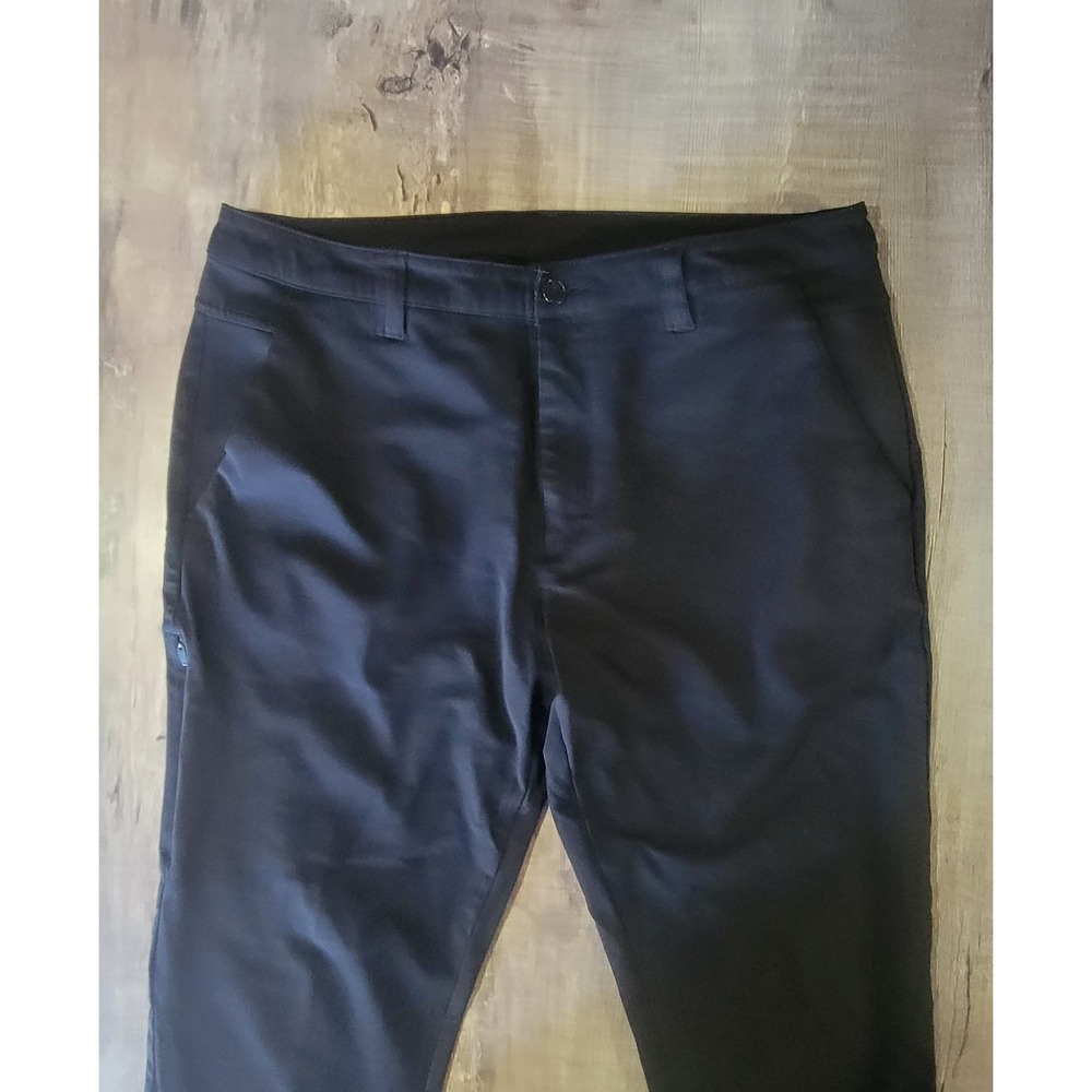 BYLT Premium Basics‎ Everyday Pant 2 2.0 Mens 38T Tall Black  Performance EUC - Picture 2 of 14